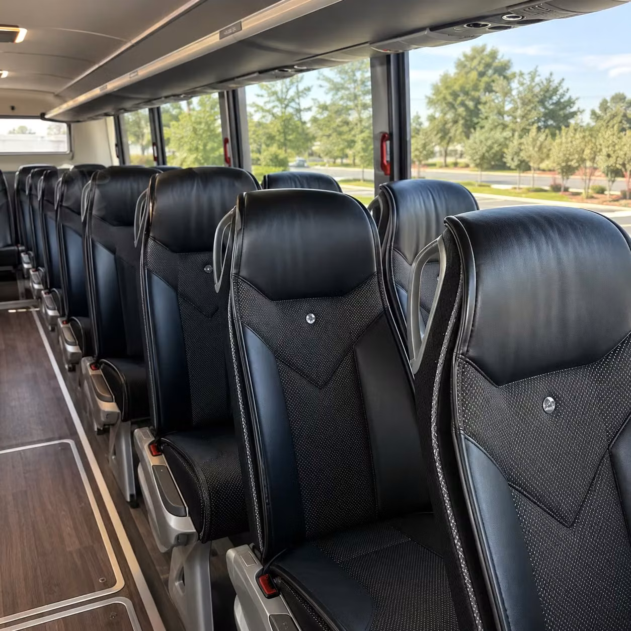 memphis charter bus rental inside